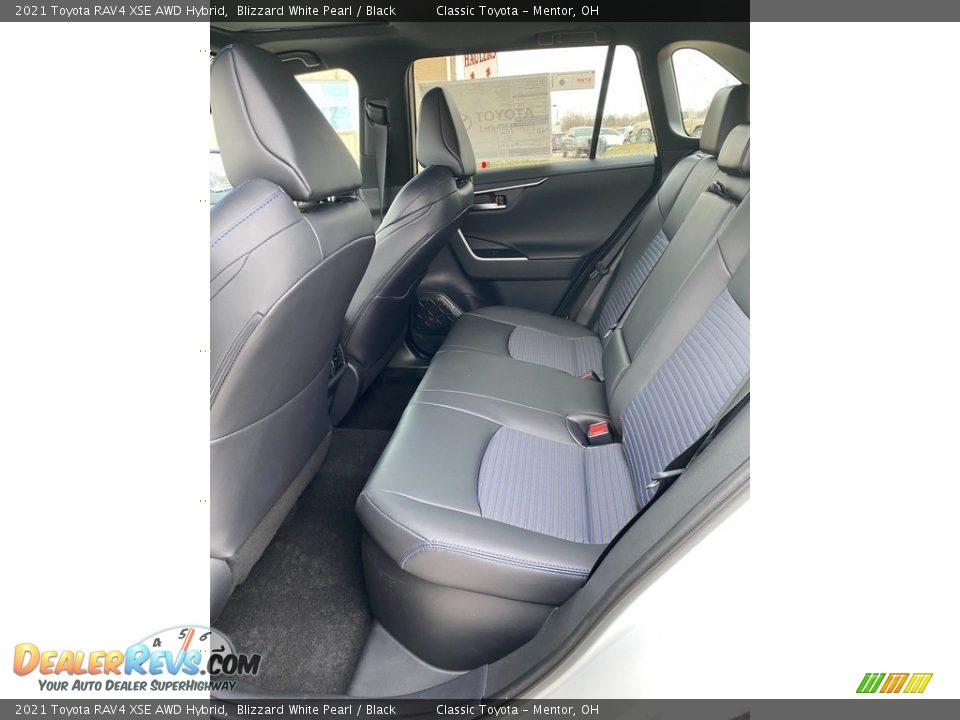 2021 Toyota RAV4 XSE AWD Hybrid Blizzard White Pearl / Black Photo #3