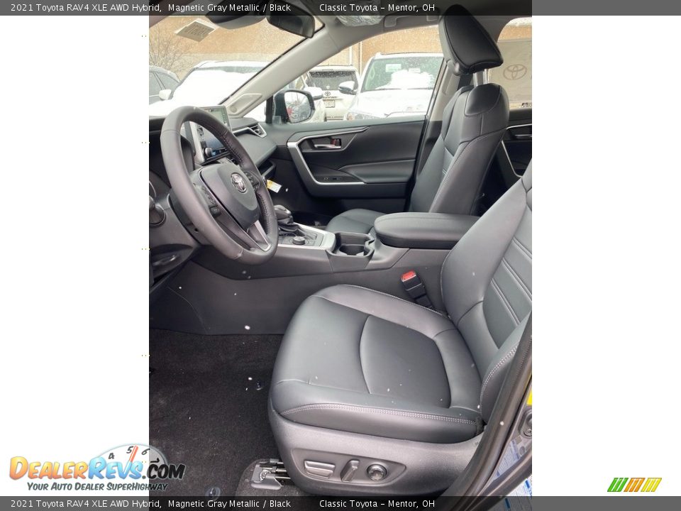 2021 Toyota RAV4 XLE AWD Hybrid Magnetic Gray Metallic / Black Photo #2