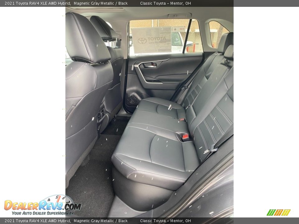 2021 Toyota RAV4 XLE AWD Hybrid Magnetic Gray Metallic / Black Photo #3