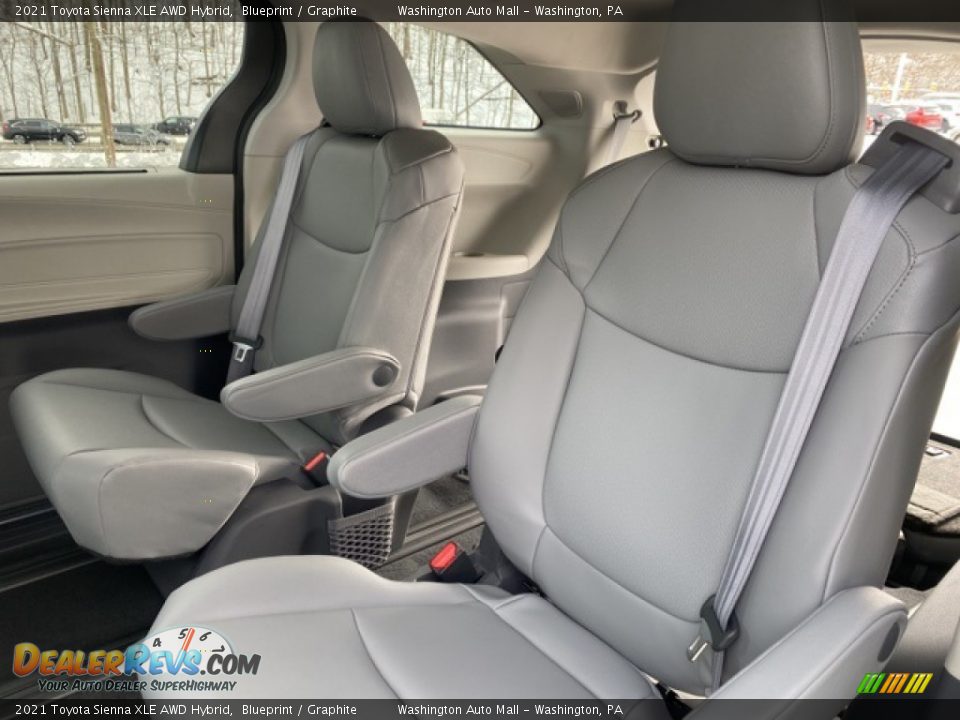 2021 Toyota Sienna XLE AWD Hybrid Blueprint / Graphite Photo #34