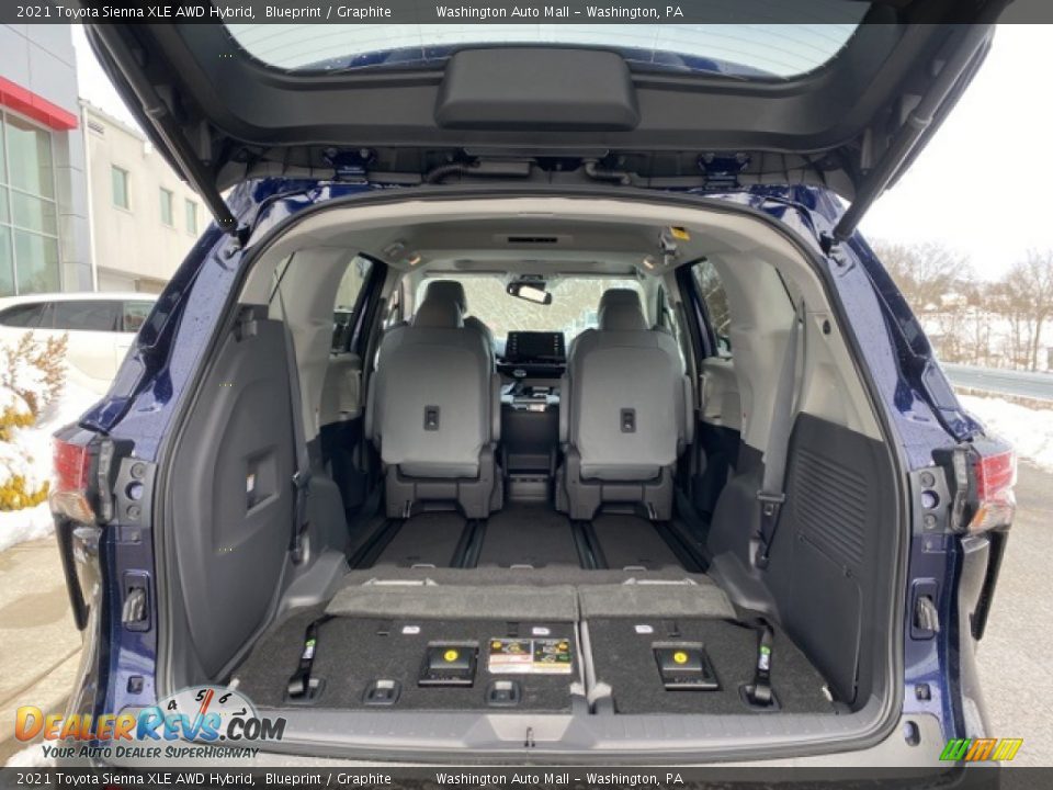 2021 Toyota Sienna XLE AWD Hybrid Blueprint / Graphite Photo #36