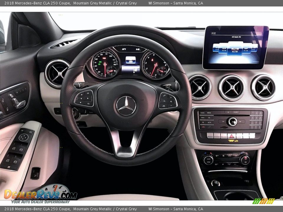 2018 Mercedes-Benz CLA 250 Coupe Mountain Grey Metallic / Crystal Grey Photo #4