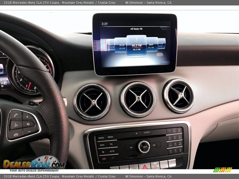 2018 Mercedes-Benz CLA 250 Coupe Mountain Grey Metallic / Crystal Grey Photo #5