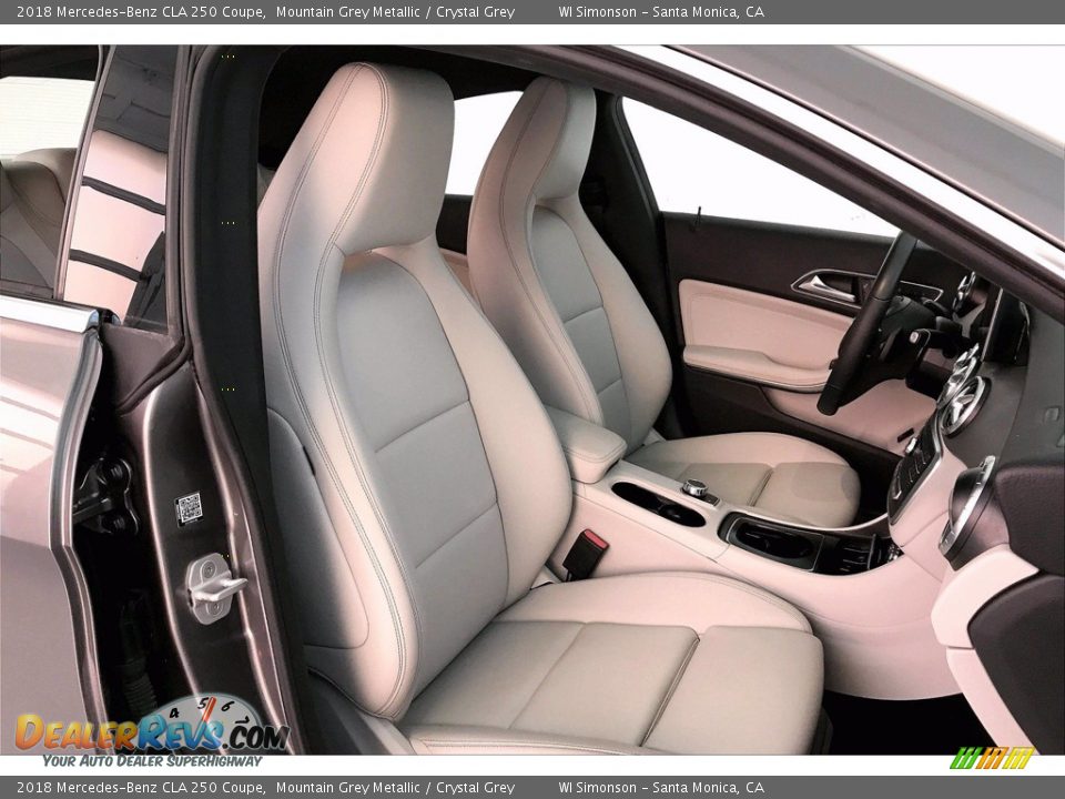 2018 Mercedes-Benz CLA 250 Coupe Mountain Grey Metallic / Crystal Grey Photo #6