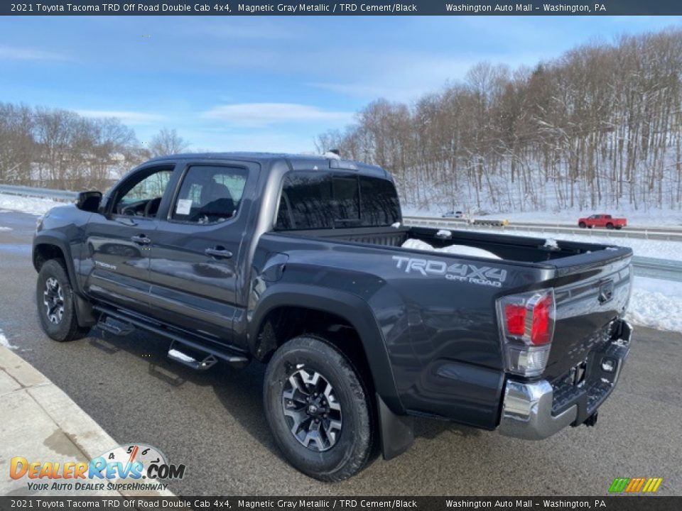 2021 Toyota Tacoma TRD Off Road Double Cab 4x4 Magnetic Gray Metallic / TRD Cement/Black Photo #2