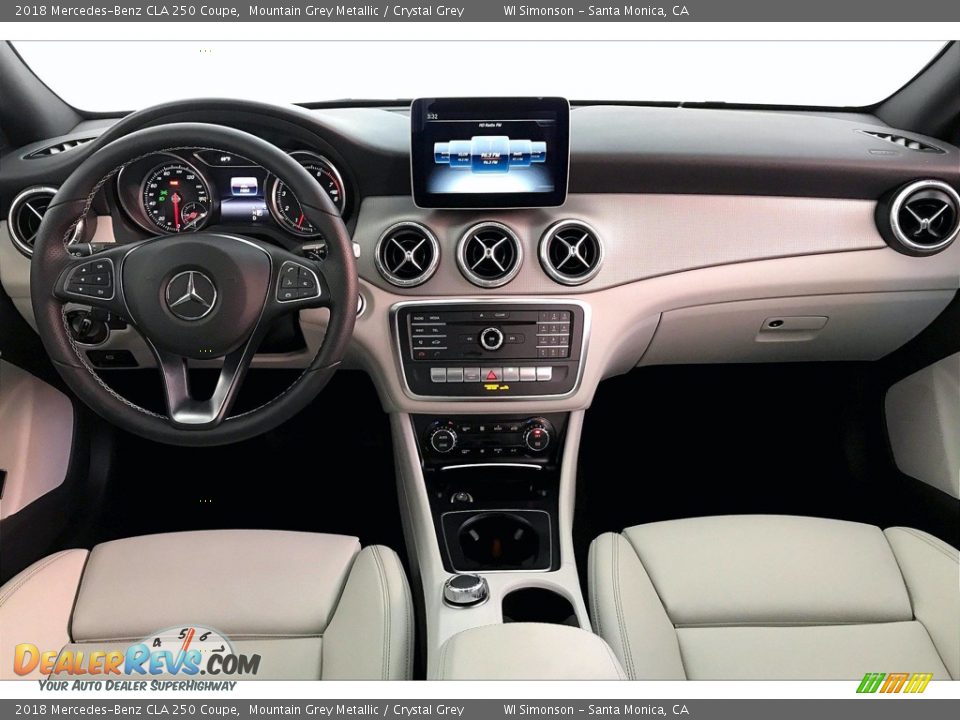 2018 Mercedes-Benz CLA 250 Coupe Mountain Grey Metallic / Crystal Grey Photo #15