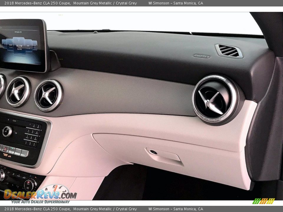 2018 Mercedes-Benz CLA 250 Coupe Mountain Grey Metallic / Crystal Grey Photo #16