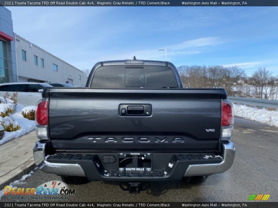 2021 Toyota Tacoma TRD Off Road Double Cab 4x4 Magnetic Gray Metallic / TRD Cement/Black Photo #14