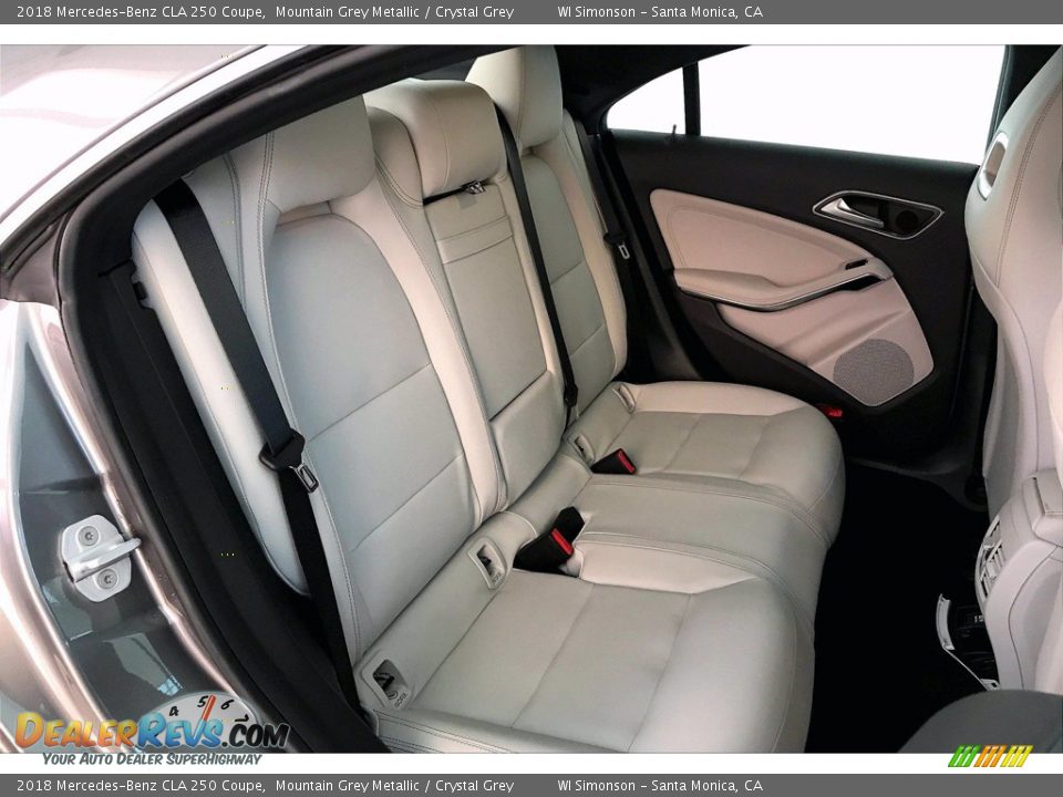 2018 Mercedes-Benz CLA 250 Coupe Mountain Grey Metallic / Crystal Grey Photo #19