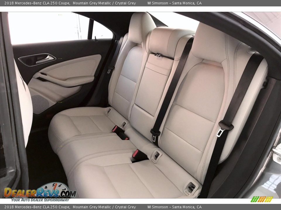 2018 Mercedes-Benz CLA 250 Coupe Mountain Grey Metallic / Crystal Grey Photo #20