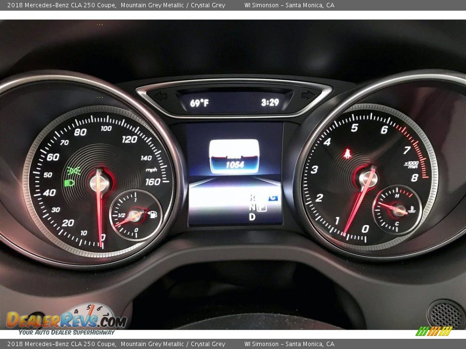 2018 Mercedes-Benz CLA 250 Coupe Mountain Grey Metallic / Crystal Grey Photo #23