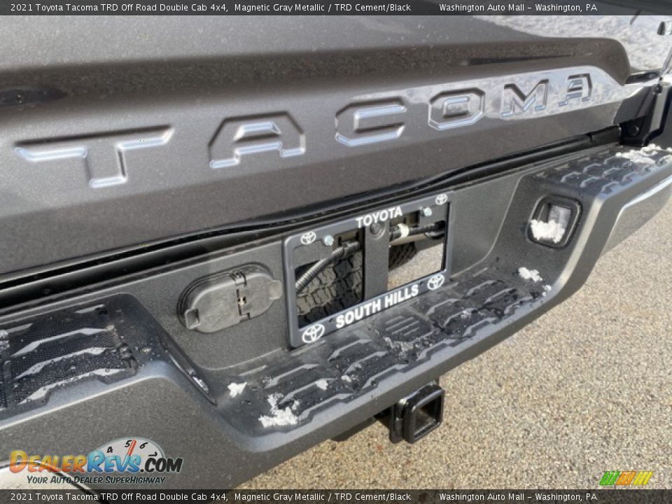 2021 Toyota Tacoma TRD Off Road Double Cab 4x4 Magnetic Gray Metallic / TRD Cement/Black Photo #22