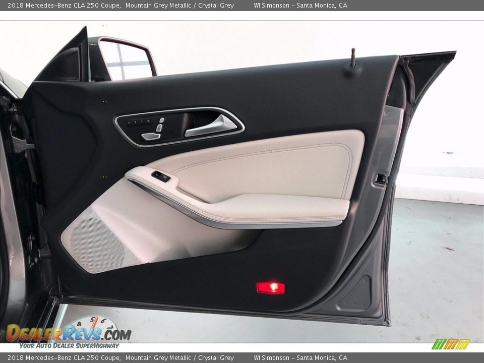 2018 Mercedes-Benz CLA 250 Coupe Mountain Grey Metallic / Crystal Grey Photo #27