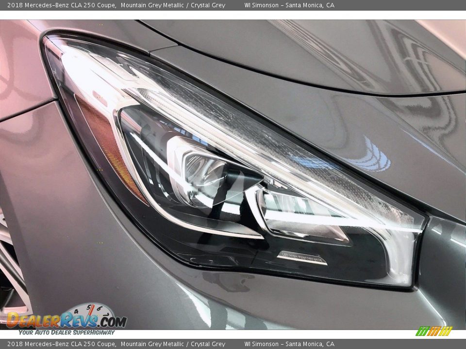2018 Mercedes-Benz CLA 250 Coupe Mountain Grey Metallic / Crystal Grey Photo #28