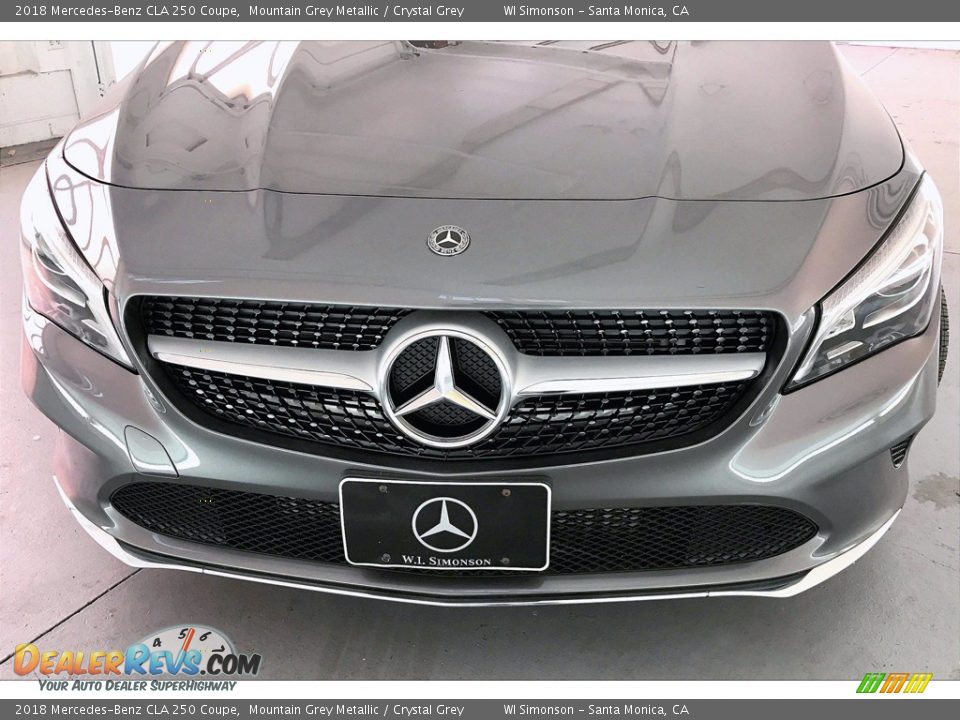 2018 Mercedes-Benz CLA 250 Coupe Mountain Grey Metallic / Crystal Grey Photo #30