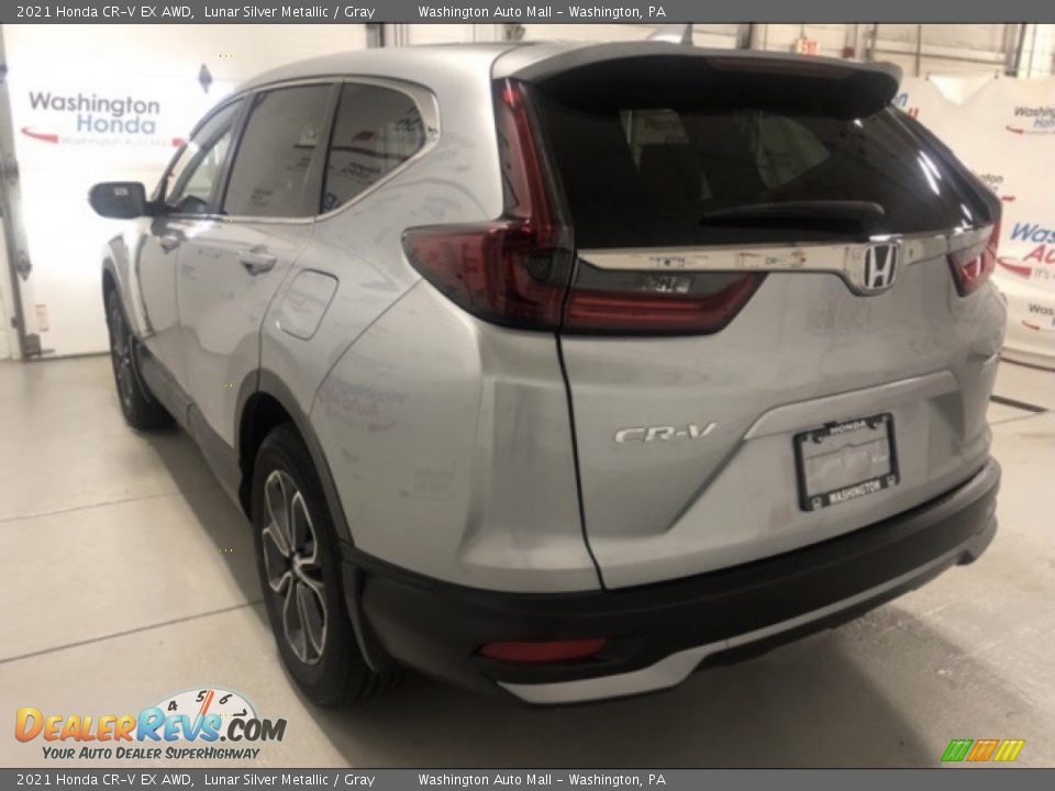 2021 Honda CR-V EX AWD Lunar Silver Metallic / Gray Photo #4