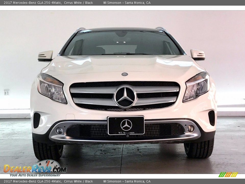 2017 Mercedes-Benz GLA 250 4Matic Cirrus White / Black Photo #2