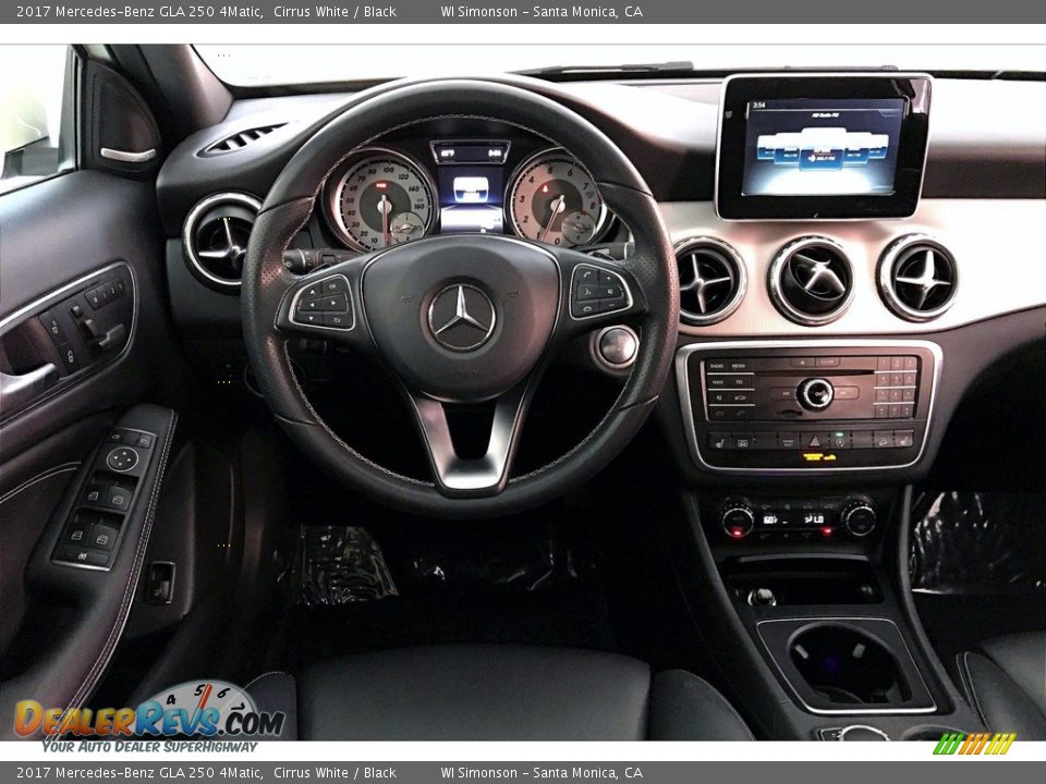 2017 Mercedes-Benz GLA 250 4Matic Cirrus White / Black Photo #4