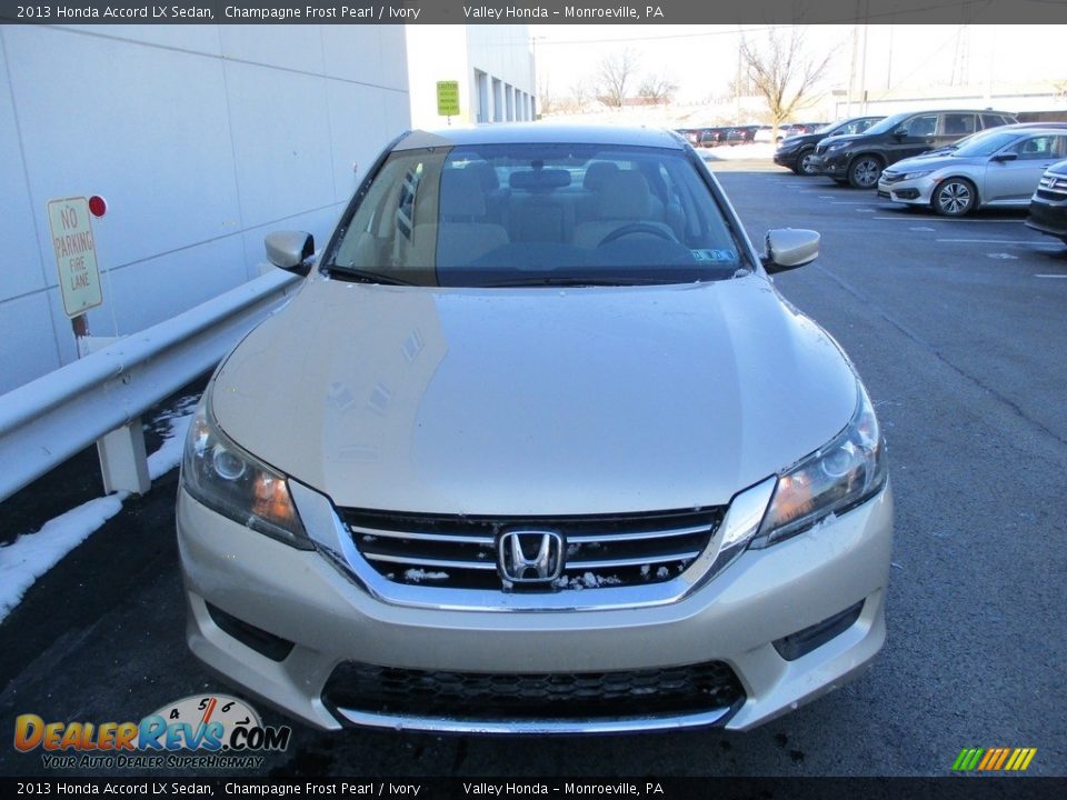 2013 Honda Accord LX Sedan Champagne Frost Pearl / Ivory Photo #6