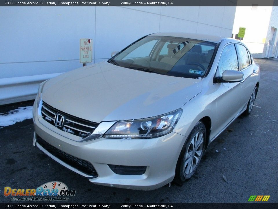 2013 Honda Accord LX Sedan Champagne Frost Pearl / Ivory Photo #7