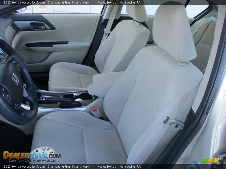 2013 Honda Accord LX Sedan Champagne Frost Pearl / Ivory Photo #9