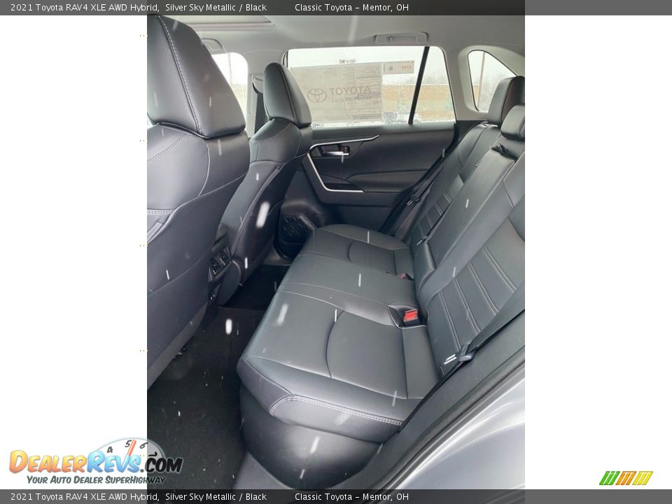 2021 Toyota RAV4 XLE AWD Hybrid Silver Sky Metallic / Black Photo #3