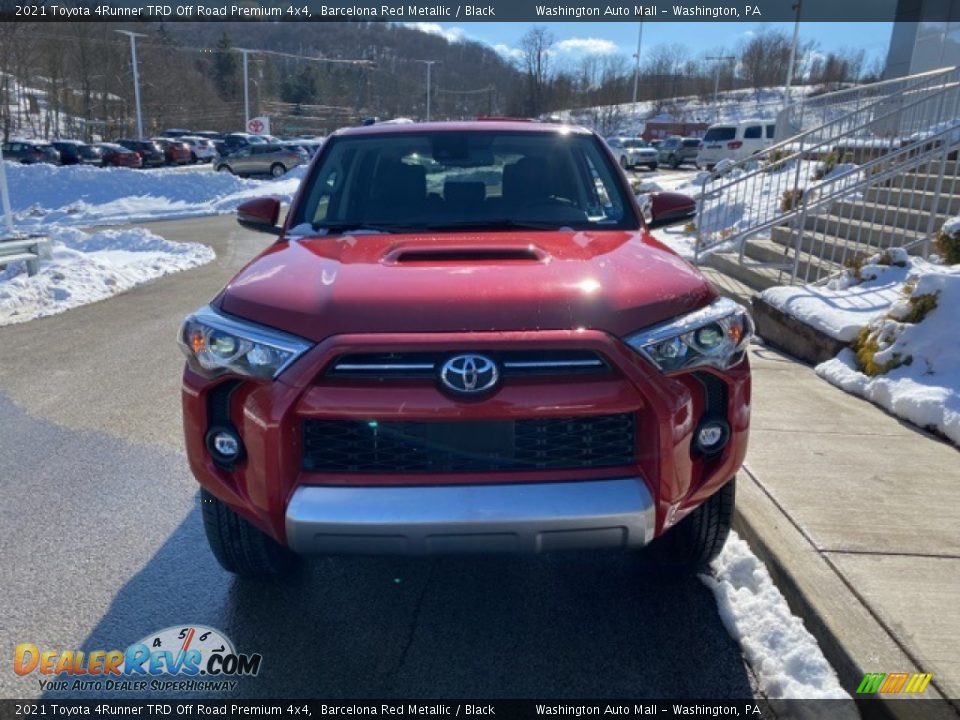 2021 Toyota 4Runner TRD Off Road Premium 4x4 Barcelona Red Metallic / Black Photo #12