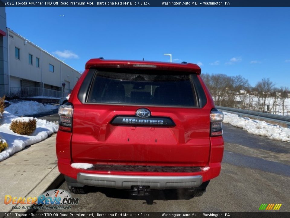 2021 Toyota 4Runner TRD Off Road Premium 4x4 Barcelona Red Metallic / Black Photo #15