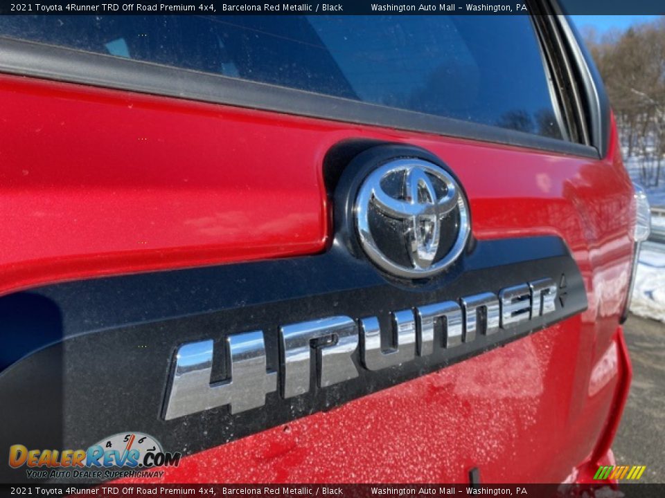 2021 Toyota 4Runner TRD Off Road Premium 4x4 Barcelona Red Metallic / Black Photo #25