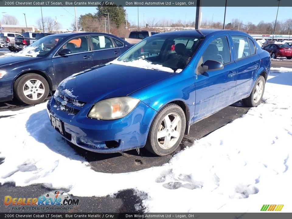 2006 Chevrolet Cobalt LT Sedan Blue Granite Metallic / Gray Photo #5