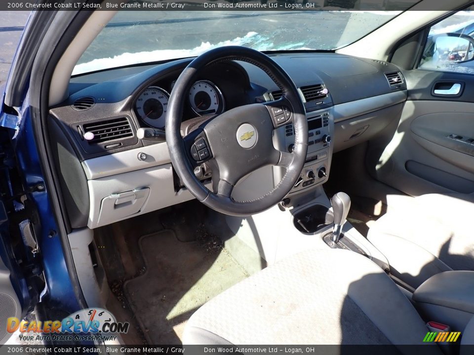 2006 Chevrolet Cobalt LT Sedan Blue Granite Metallic / Gray Photo #8