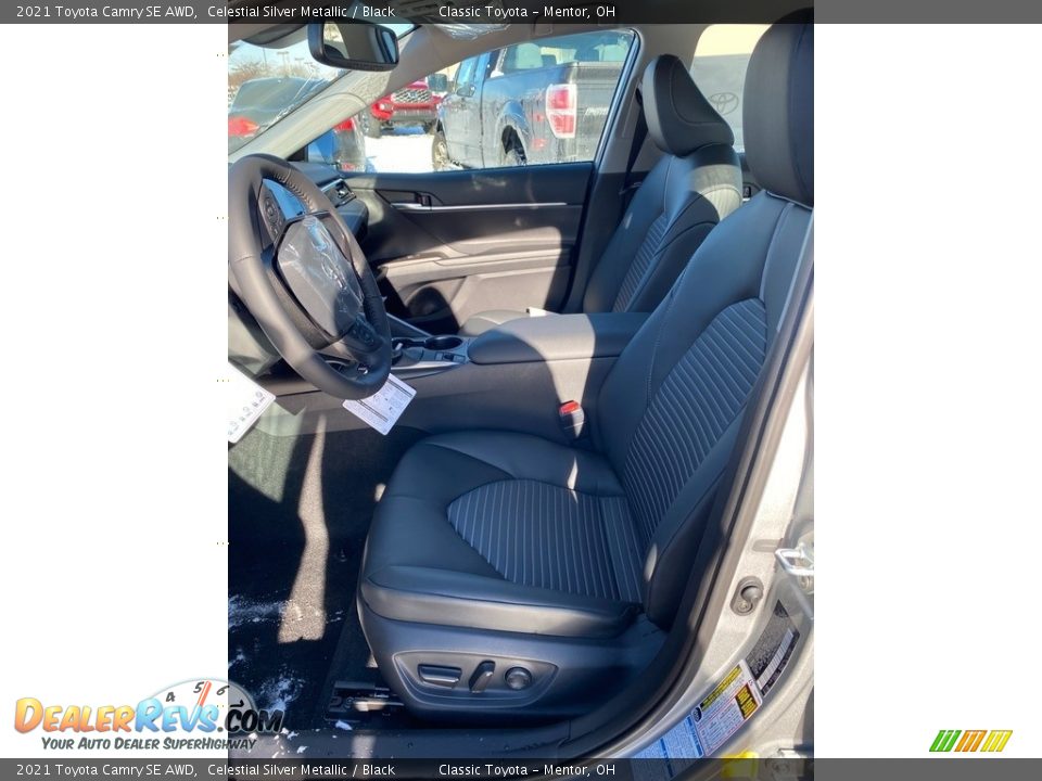 2021 Toyota Camry SE AWD Celestial Silver Metallic / Black Photo #2