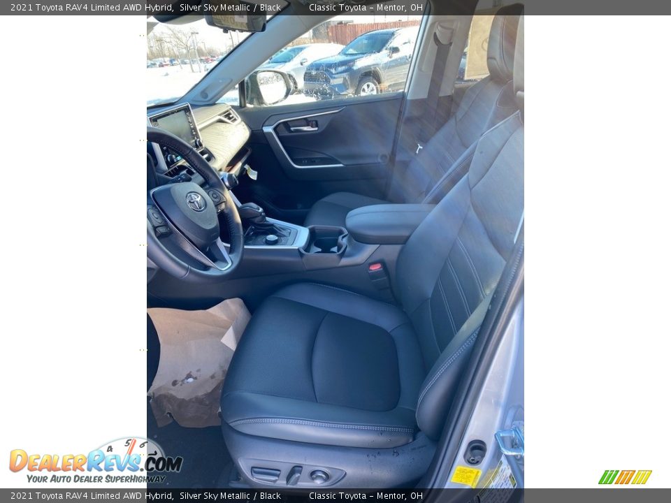 2021 Toyota RAV4 Limited AWD Hybrid Silver Sky Metallic / Black Photo #2