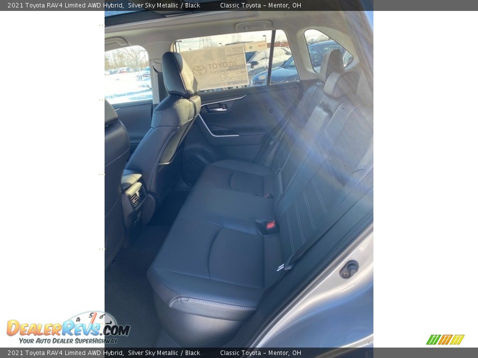 2021 Toyota RAV4 Limited AWD Hybrid Silver Sky Metallic / Black Photo #3