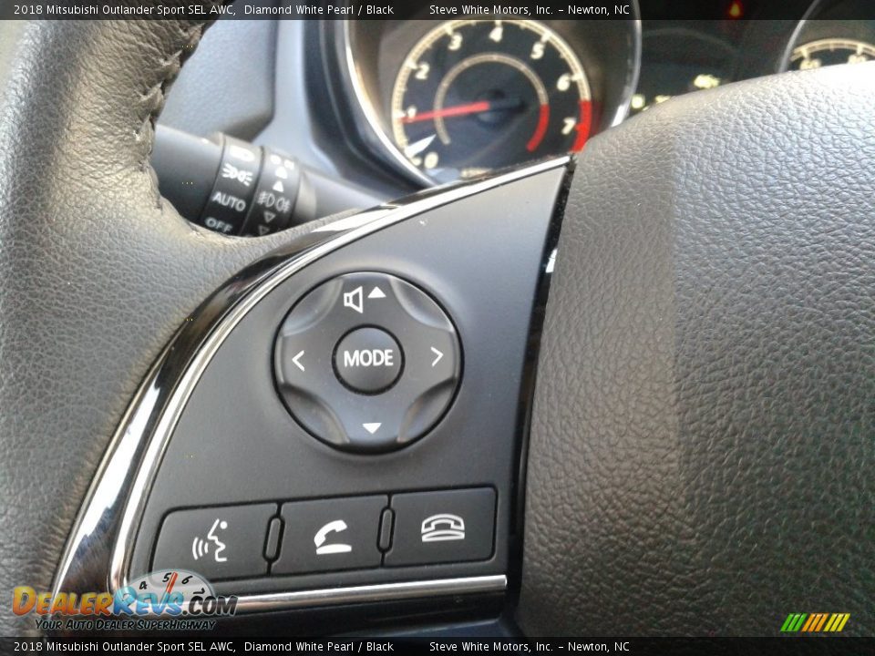 2018 Mitsubishi Outlander Sport SEL AWC Steering Wheel Photo #18