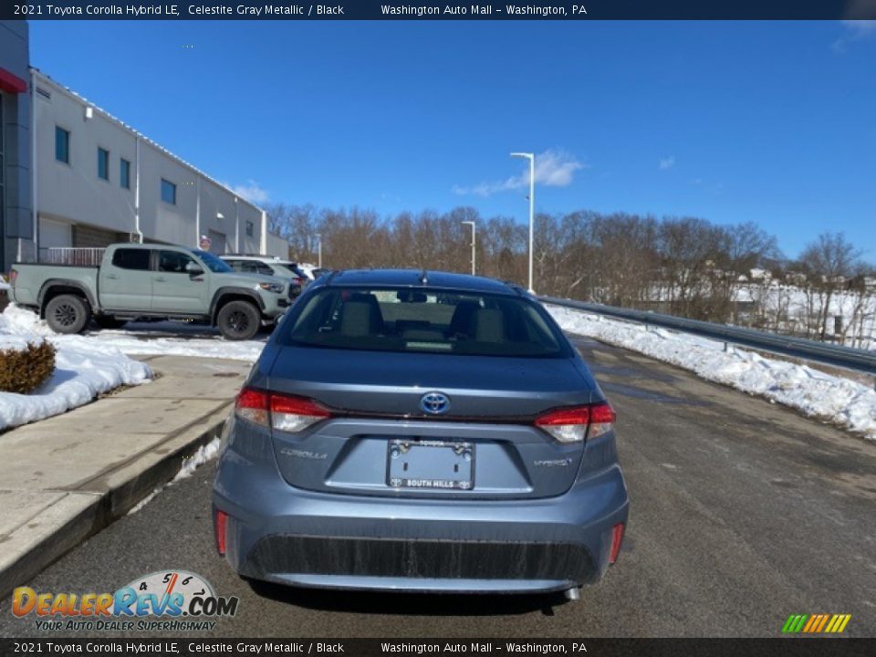 2021 Toyota Corolla Hybrid LE Celestite Gray Metallic / Black Photo #15