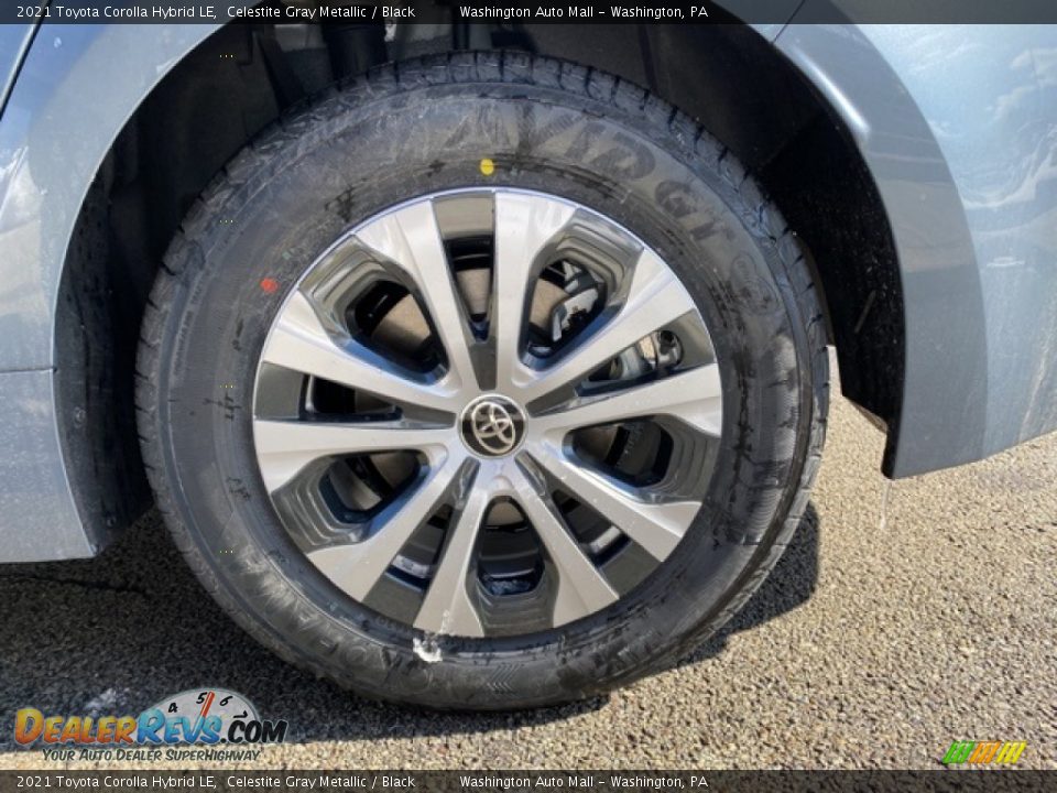 2021 Toyota Corolla Hybrid LE Celestite Gray Metallic / Black Photo #28