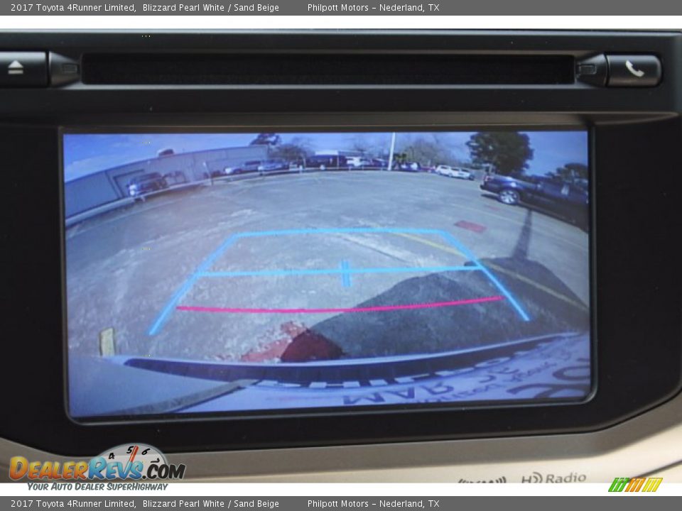 2017 Toyota 4Runner Limited Blizzard Pearl White / Sand Beige Photo #18