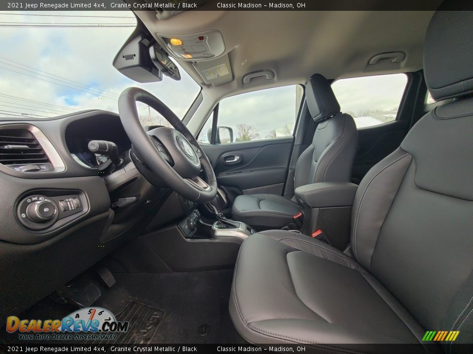 2021 Jeep Renegade Limited 4x4 Granite Crystal Metallic / Black Photo #2