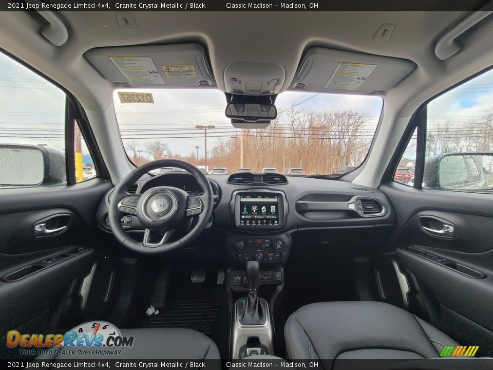 2021 Jeep Renegade Limited 4x4 Granite Crystal Metallic / Black Photo #4