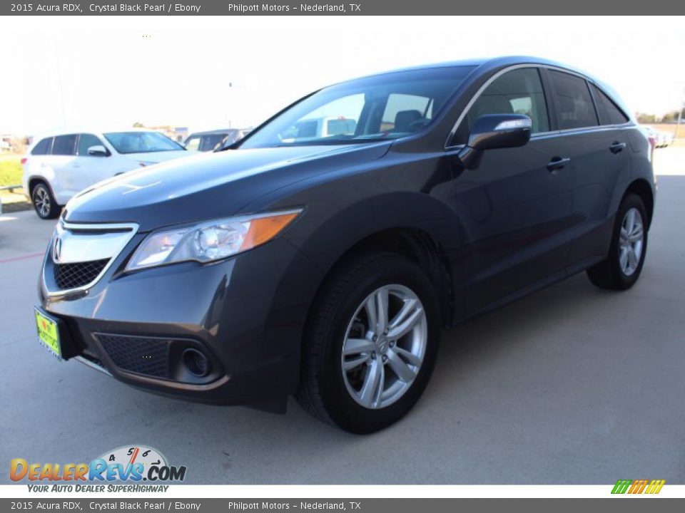 2015 Acura RDX Crystal Black Pearl / Ebony Photo #4