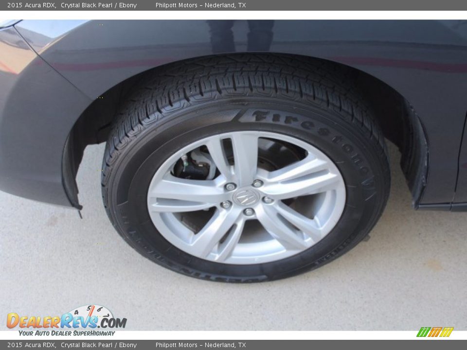 2015 Acura RDX Crystal Black Pearl / Ebony Photo #5