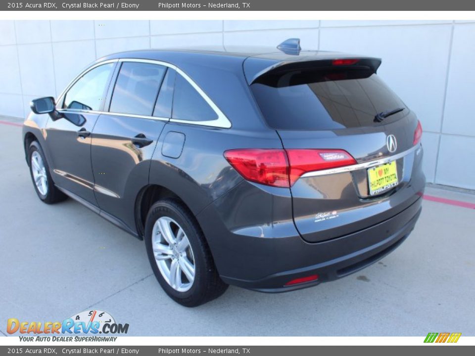2015 Acura RDX Crystal Black Pearl / Ebony Photo #6
