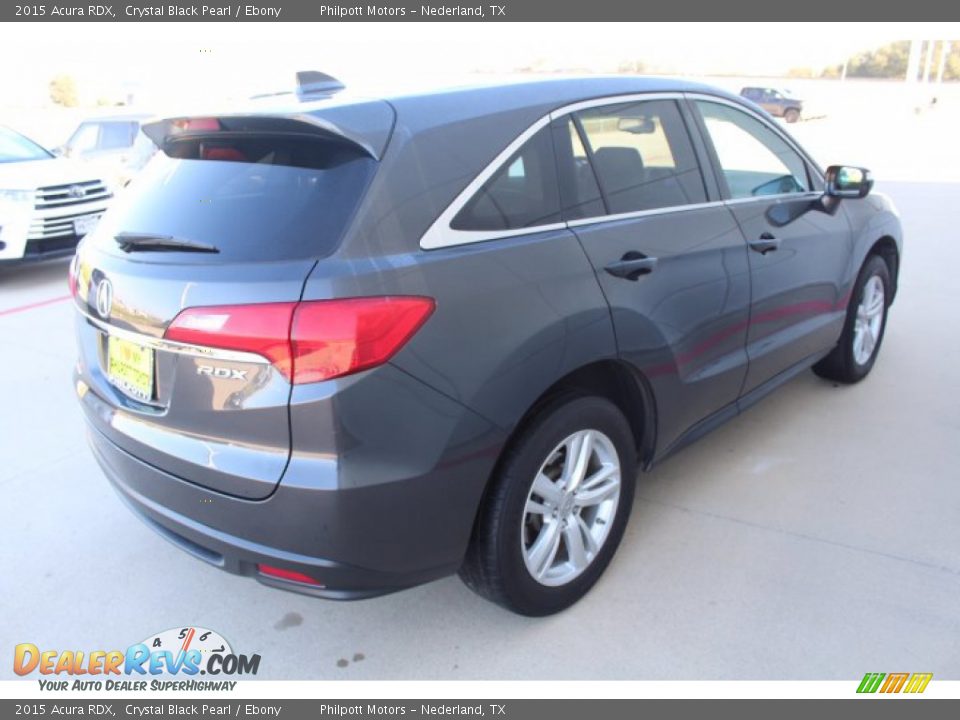 2015 Acura RDX Crystal Black Pearl / Ebony Photo #8