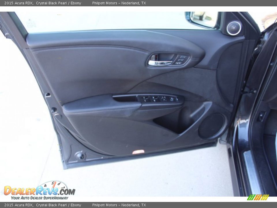2015 Acura RDX Crystal Black Pearl / Ebony Photo #9