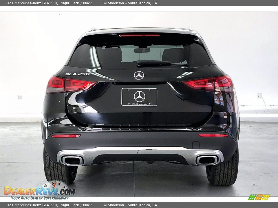 2021 Mercedes-Benz GLA 250 Night Black / Black Photo #3