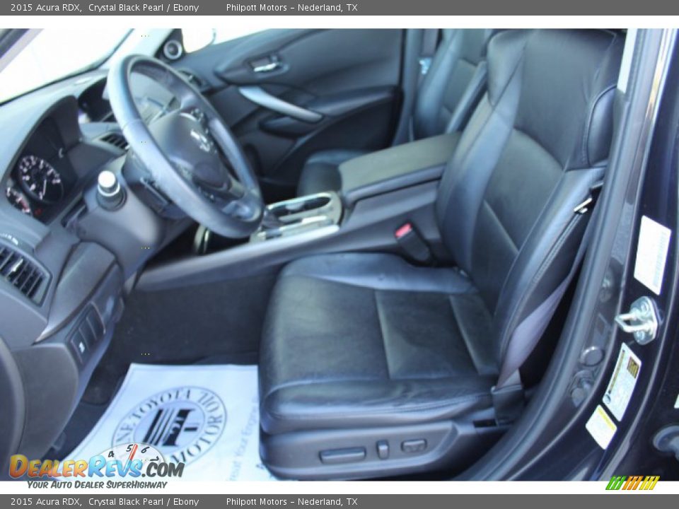 2015 Acura RDX Crystal Black Pearl / Ebony Photo #10