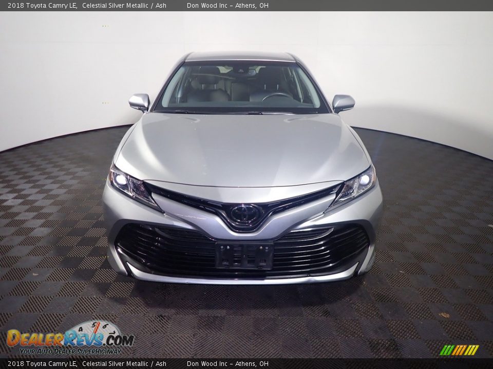 2018 Toyota Camry LE Celestial Silver Metallic / Ash Photo #5