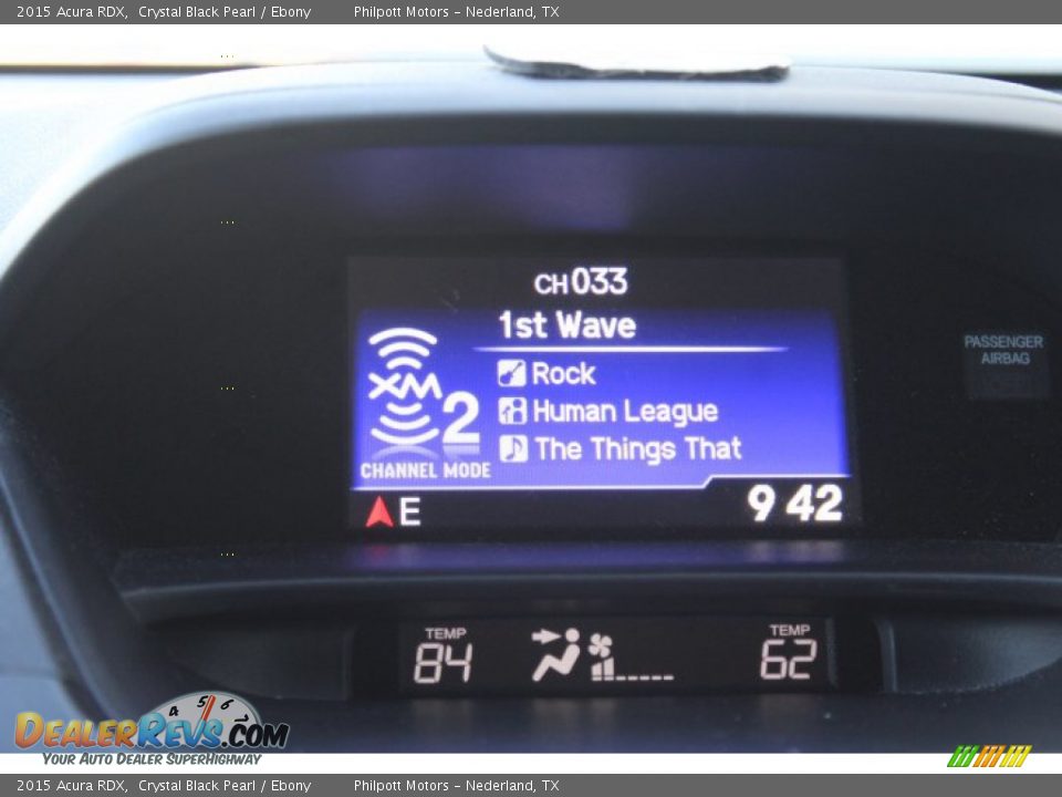 2015 Acura RDX Crystal Black Pearl / Ebony Photo #15