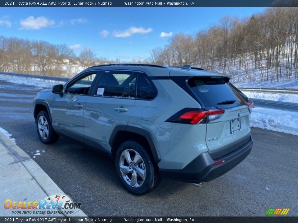 2021 Toyota RAV4 XLE AWD Hybrid Lunar Rock / Nutmeg Photo #2